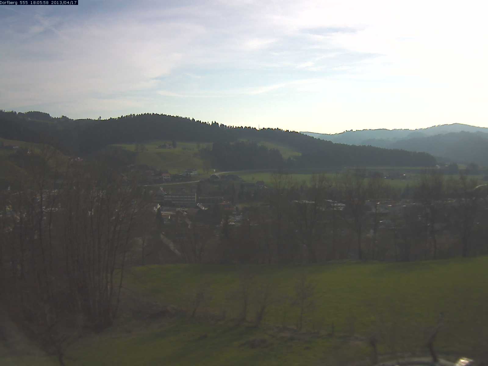 Webcam-Bild: Aussicht vom Dorfberg in Langnau 20130417-180600
