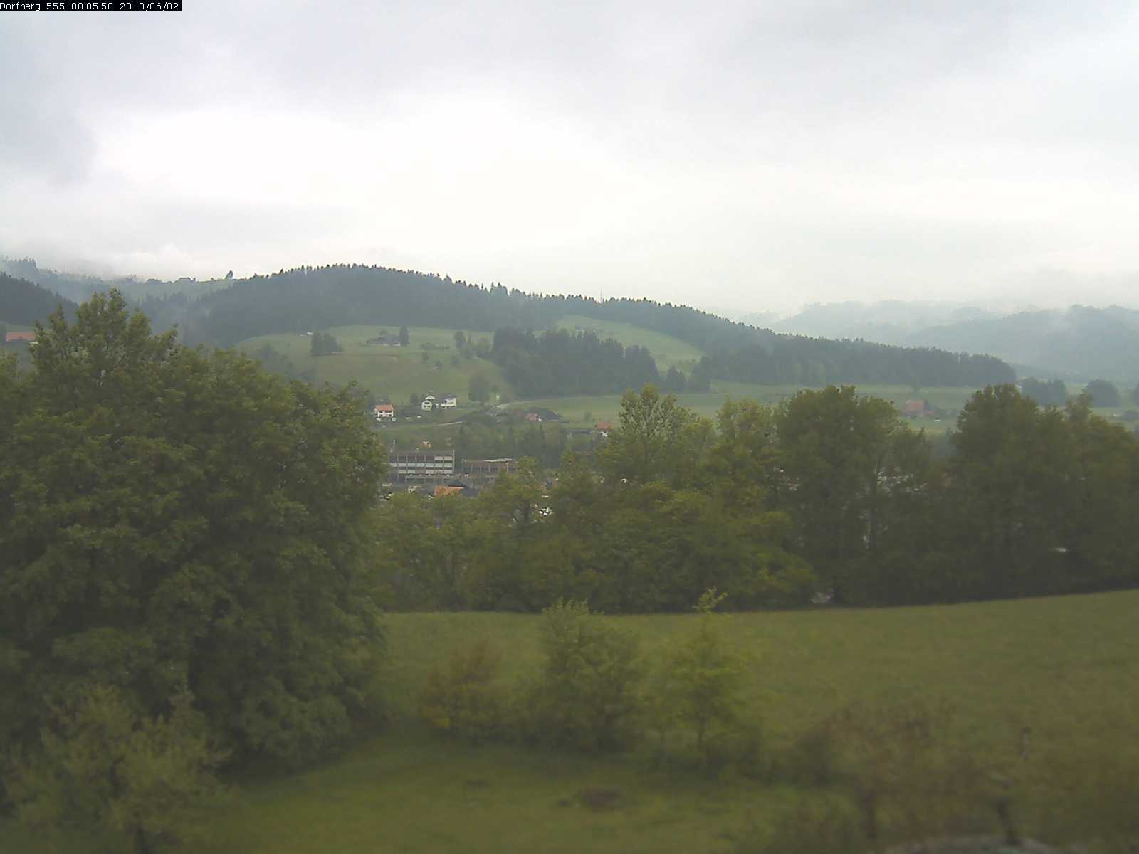 Webcam-Bild: Aussicht vom Dorfberg in Langnau 20130602-080600