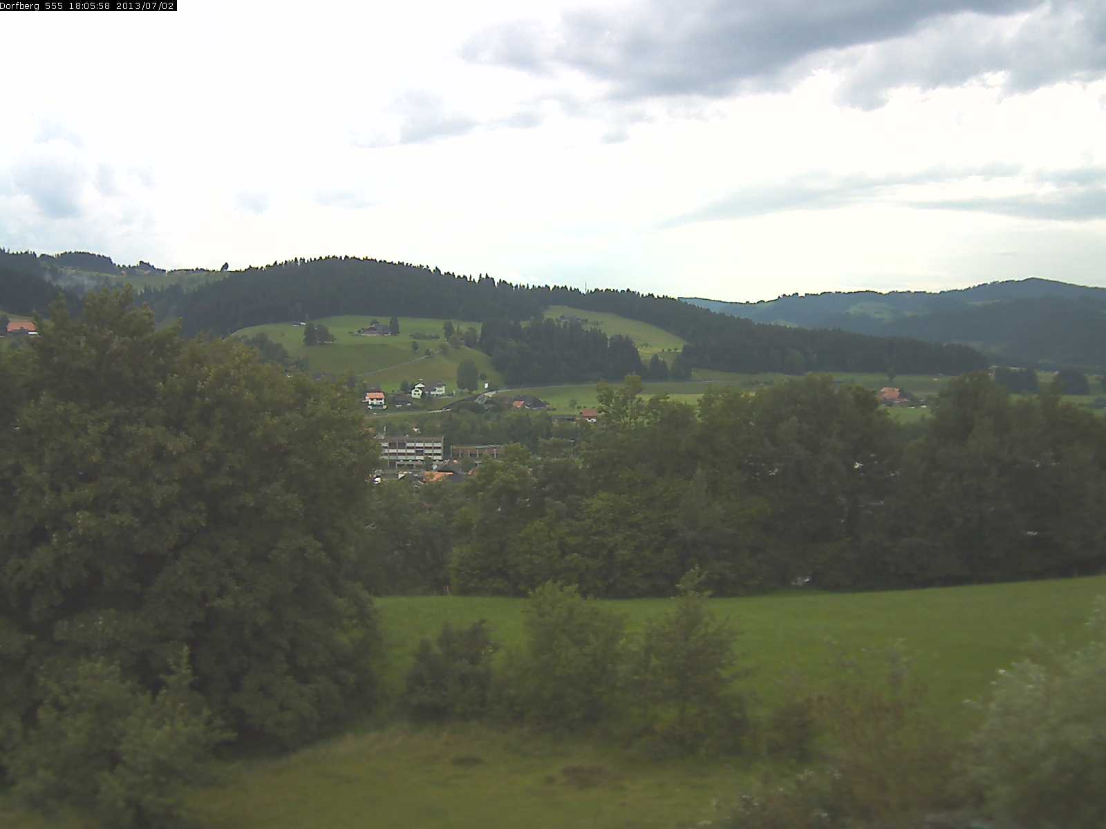 Webcam-Bild: Aussicht vom Dorfberg in Langnau 20130702-180600