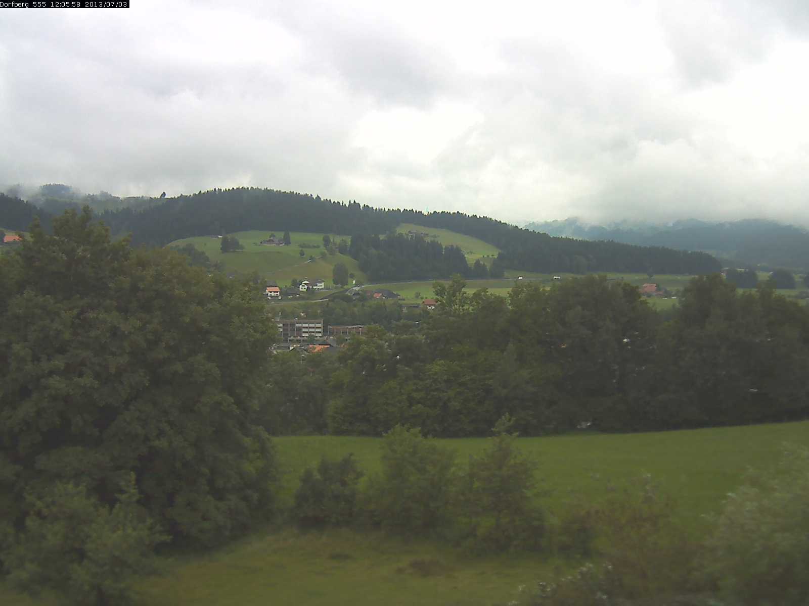 Webcam-Bild: Aussicht vom Dorfberg in Langnau 20130703-120600