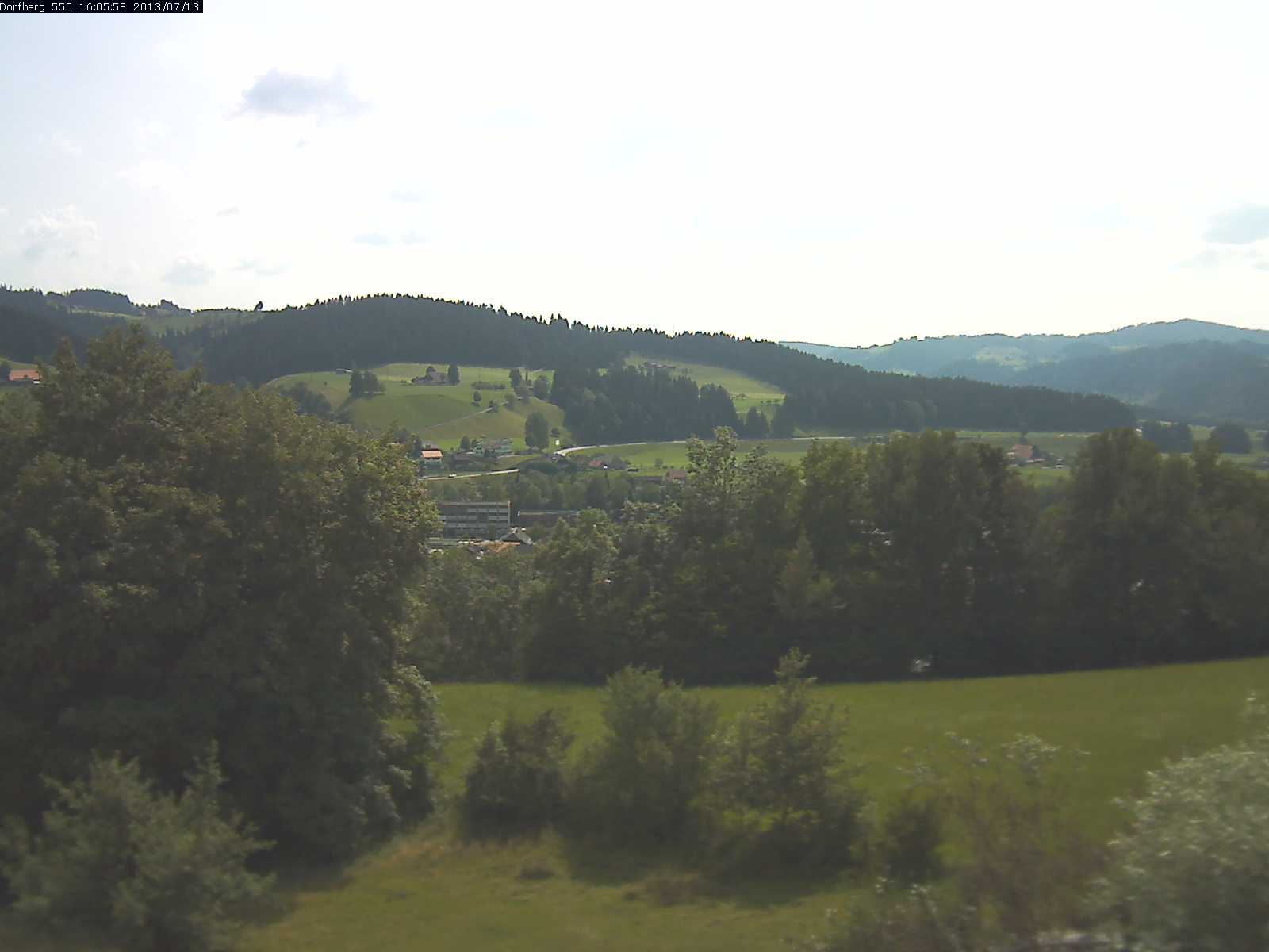 Webcam-Bild: Aussicht vom Dorfberg in Langnau 20130713-160600