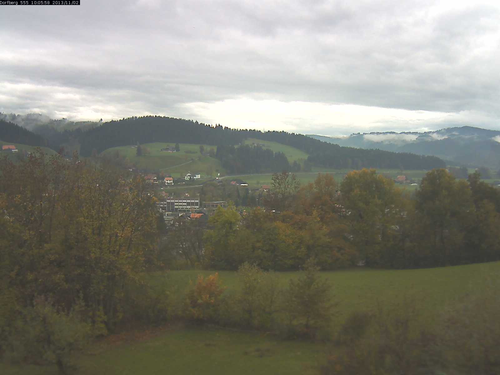 Webcam-Bild: Aussicht vom Dorfberg in Langnau 20131102-100600
