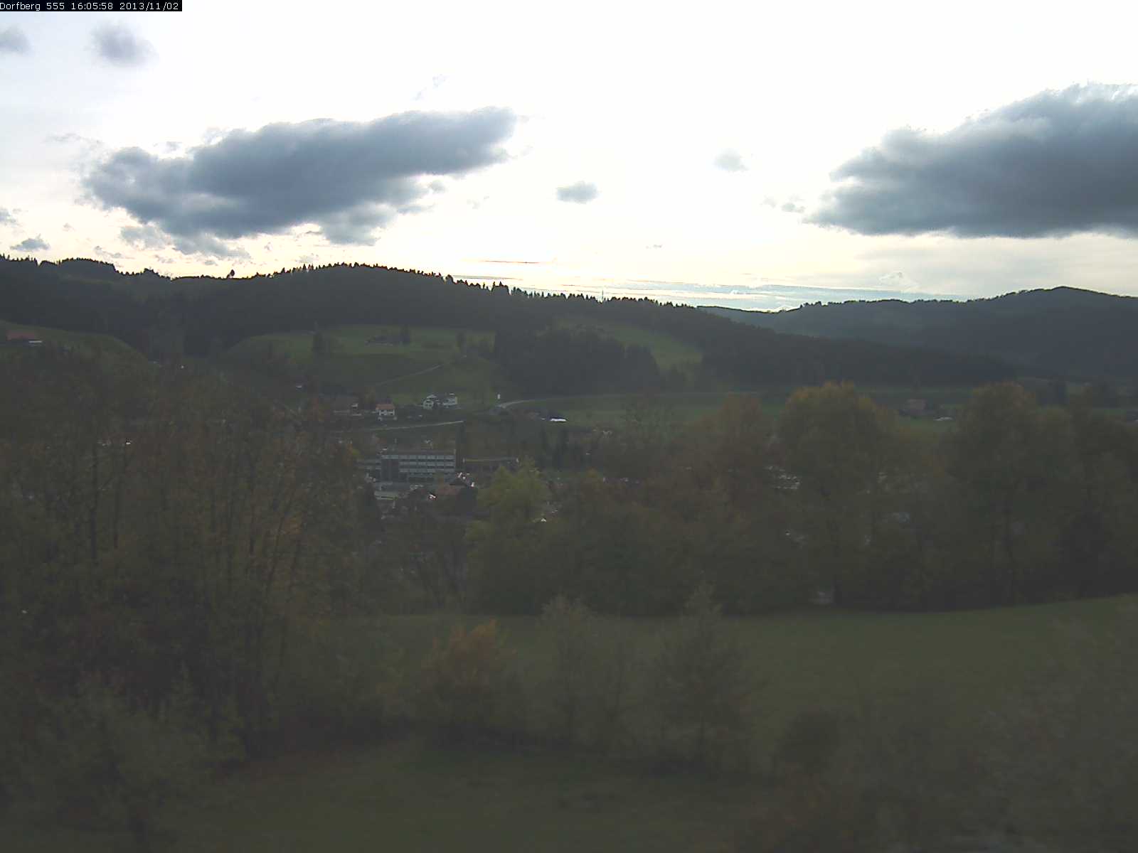 Webcam-Bild: Aussicht vom Dorfberg in Langnau 20131102-160600