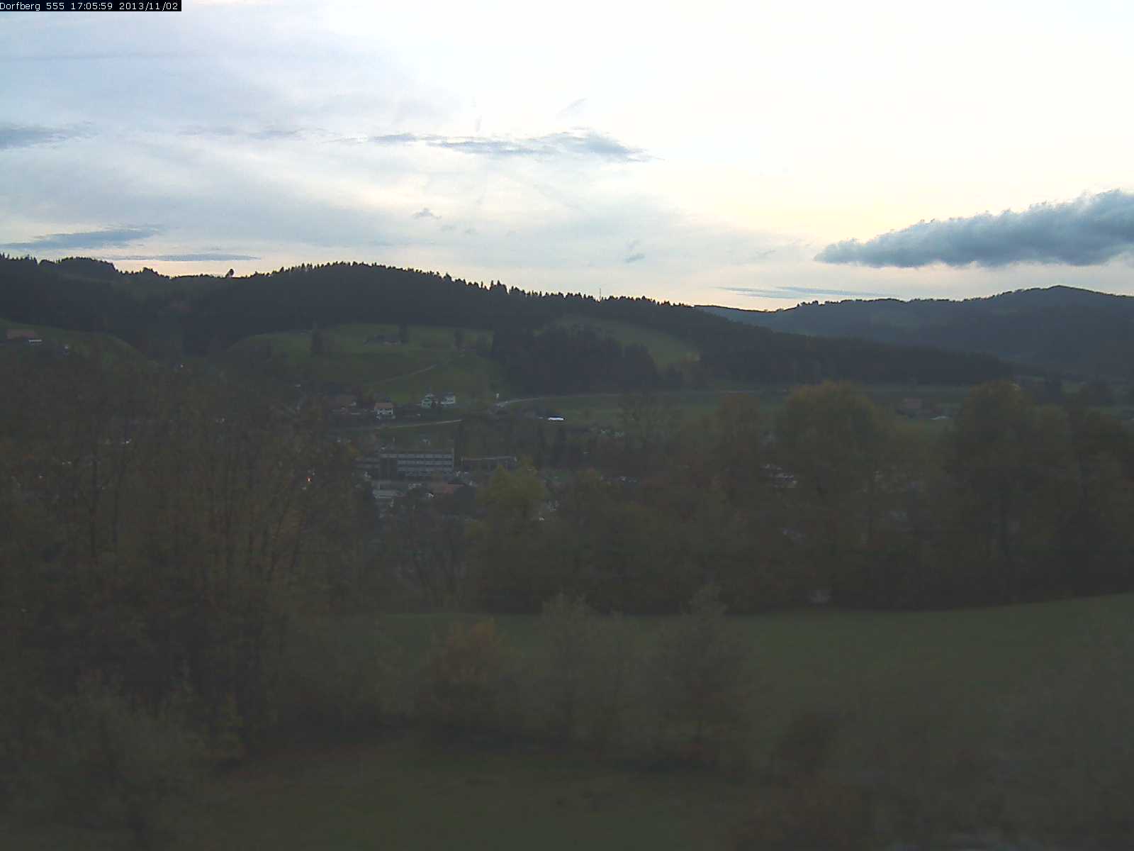 Webcam-Bild: Aussicht vom Dorfberg in Langnau 20131102-170600