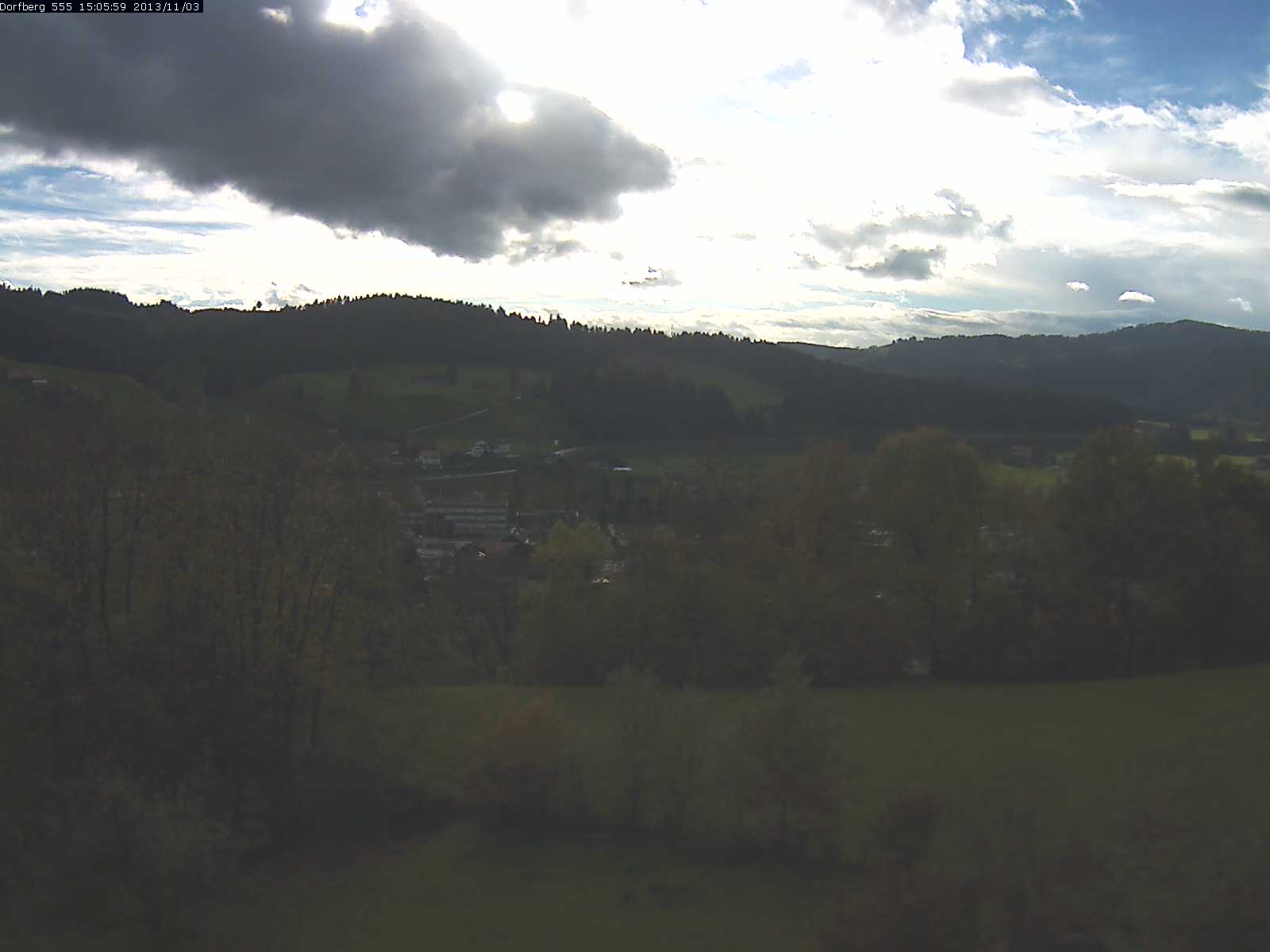 Webcam-Bild: Aussicht vom Dorfberg in Langnau 20131103-150600