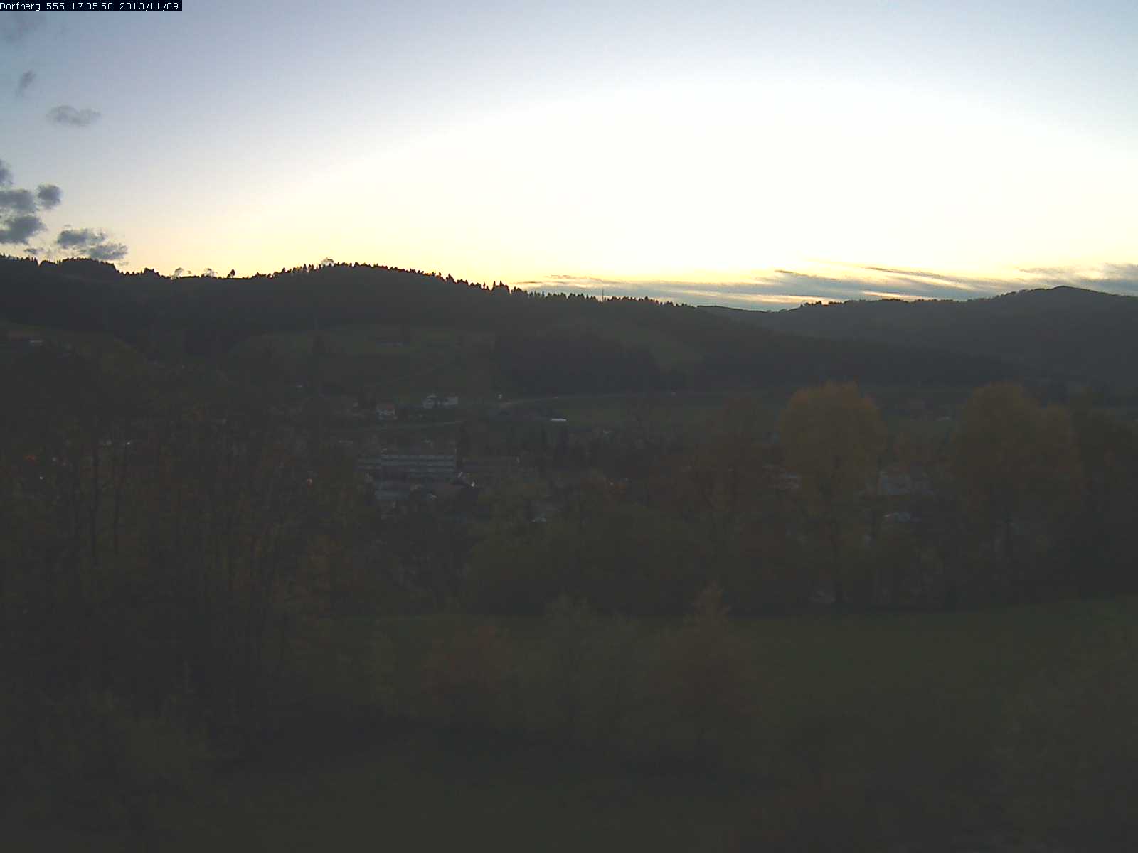 Webcam-Bild: Aussicht vom Dorfberg in Langnau 20131109-170600