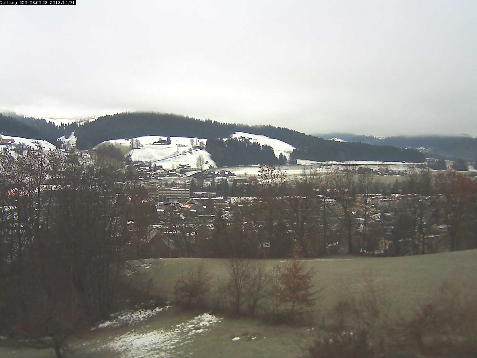 Webcam-Bild: Aussicht vom Dorfberg in Langnau 20131221-080600