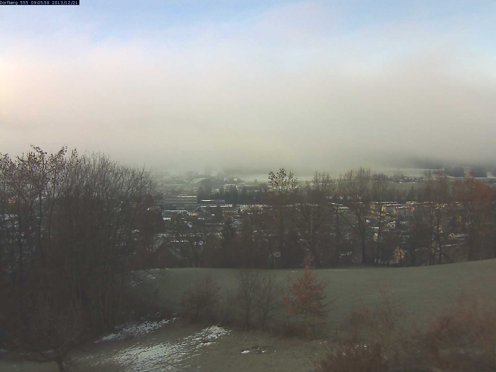 Webcam-Bild: Aussicht vom Dorfberg in Langnau 20131221-090600