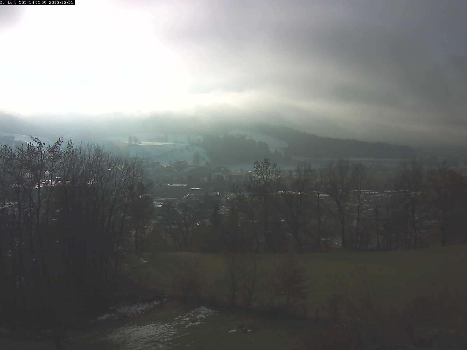 Webcam-Bild: Aussicht vom Dorfberg in Langnau 20131221-140600