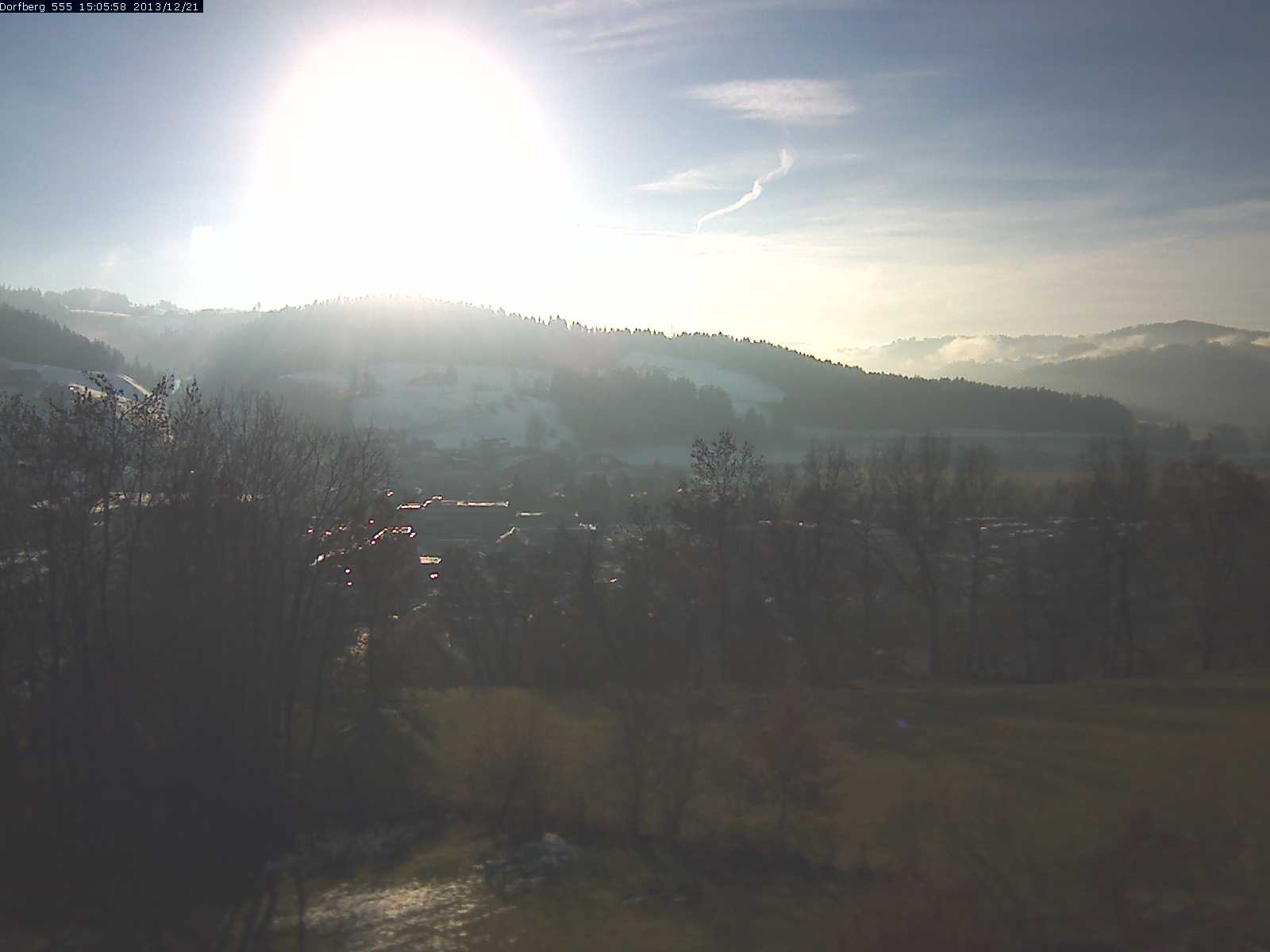 Webcam-Bild: Aussicht vom Dorfberg in Langnau 20131221-150600