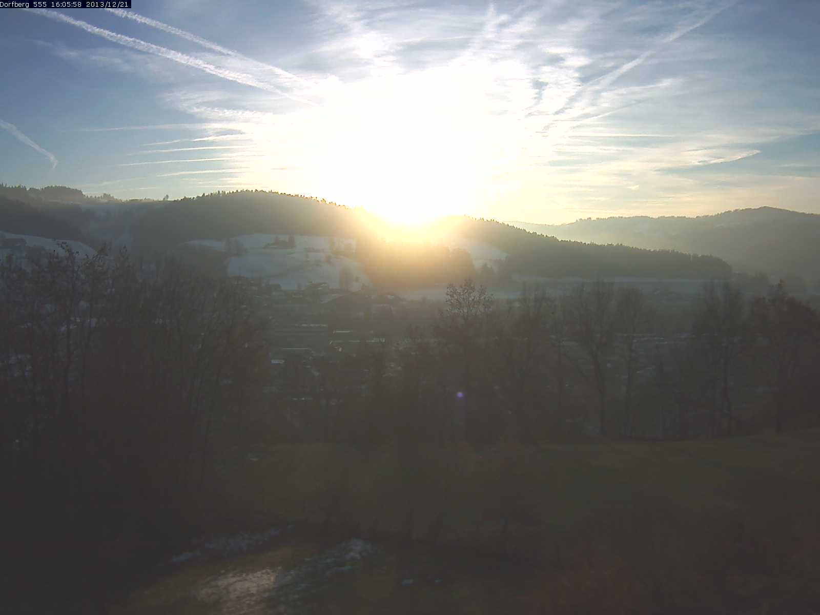 Webcam-Bild: Aussicht vom Dorfberg in Langnau 20131221-160600