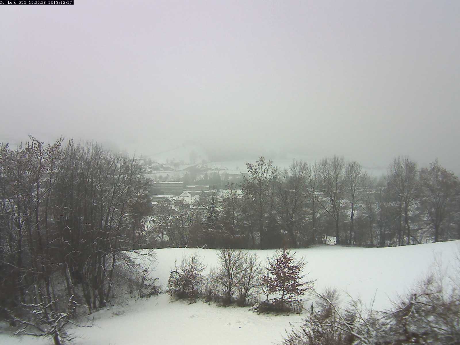 Webcam-Bild: Aussicht vom Dorfberg in Langnau 20131227-100600