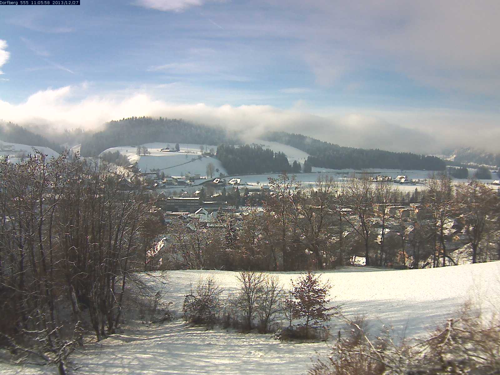 Webcam-Bild: Aussicht vom Dorfberg in Langnau 20131227-110600