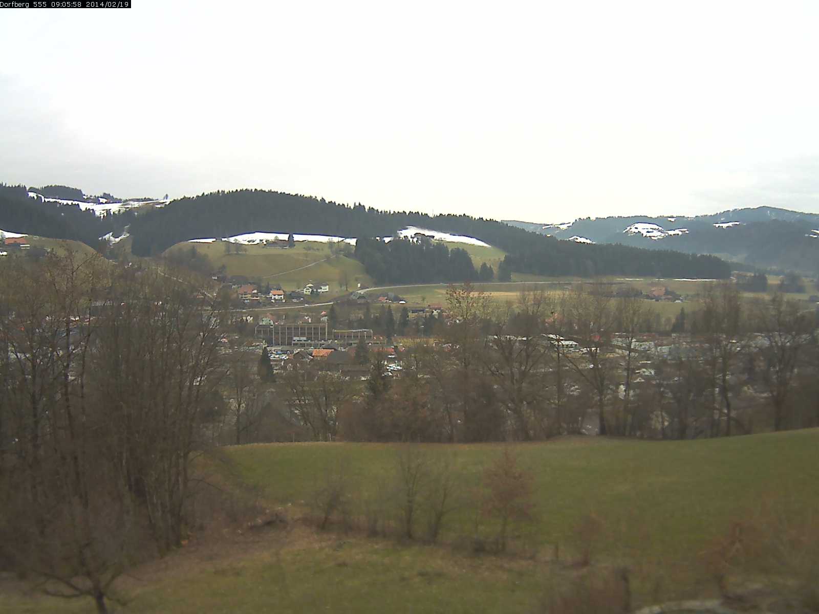 Webcam-Bild: Aussicht vom Dorfberg in Langnau 20140219-090600