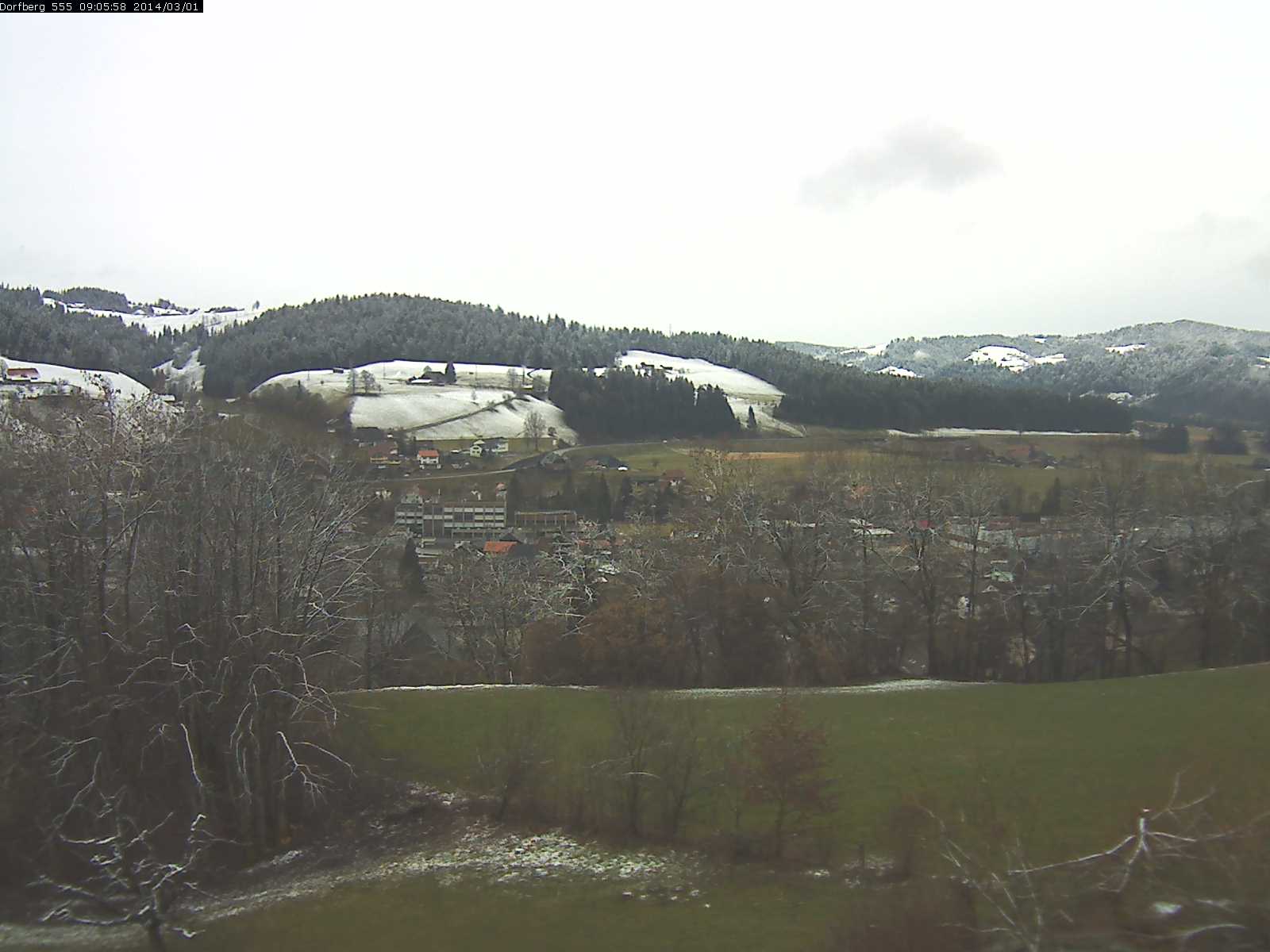 Webcam-Bild: Aussicht vom Dorfberg in Langnau 20140301-090600