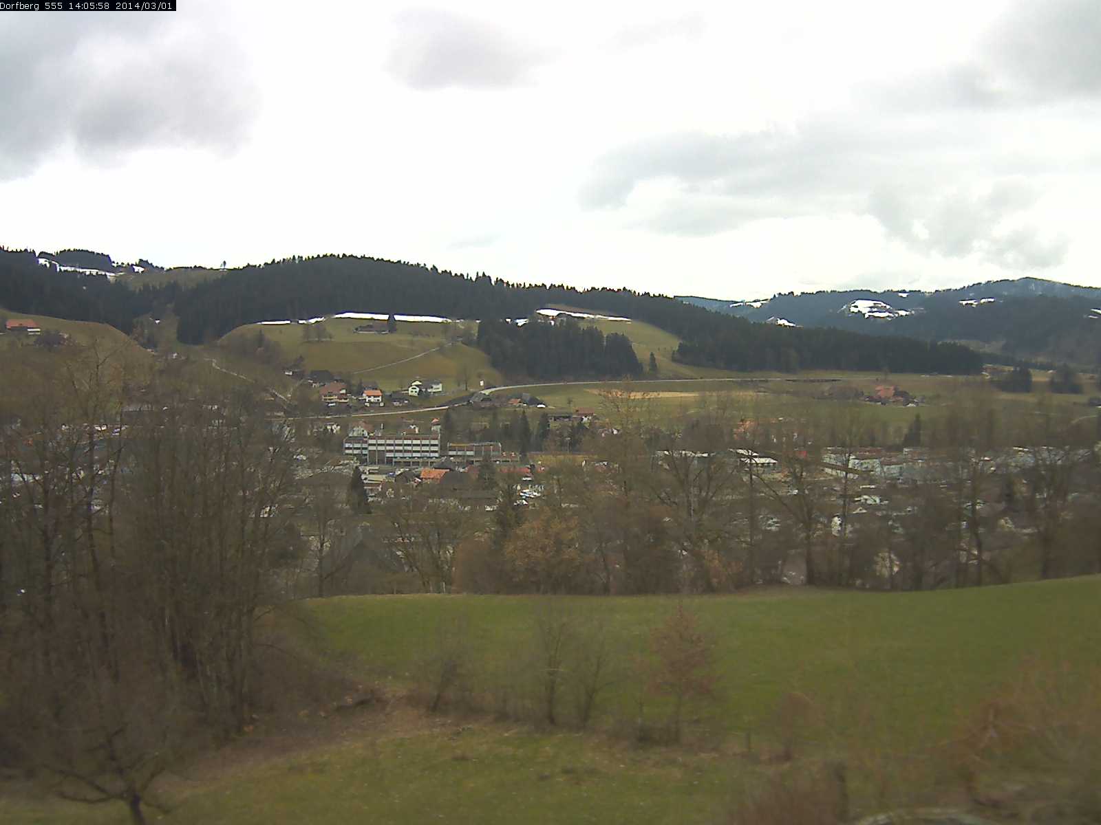 Webcam-Bild: Aussicht vom Dorfberg in Langnau 20140301-140600