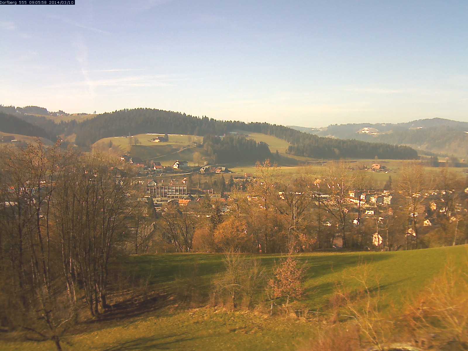 Webcam-Bild: Aussicht vom Dorfberg in Langnau 20140310-090600
