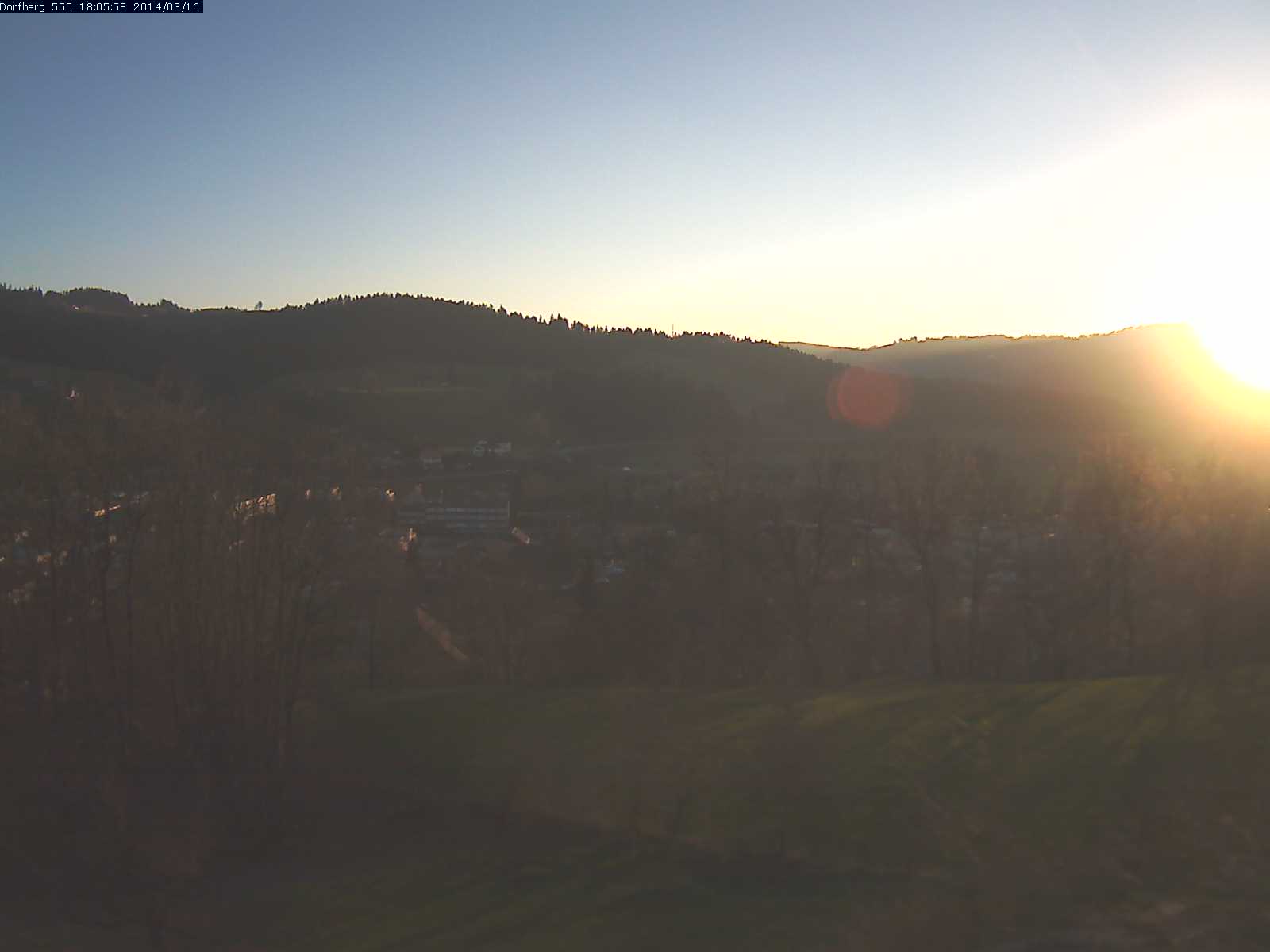 Webcam-Bild: Aussicht vom Dorfberg in Langnau 20140316-180600