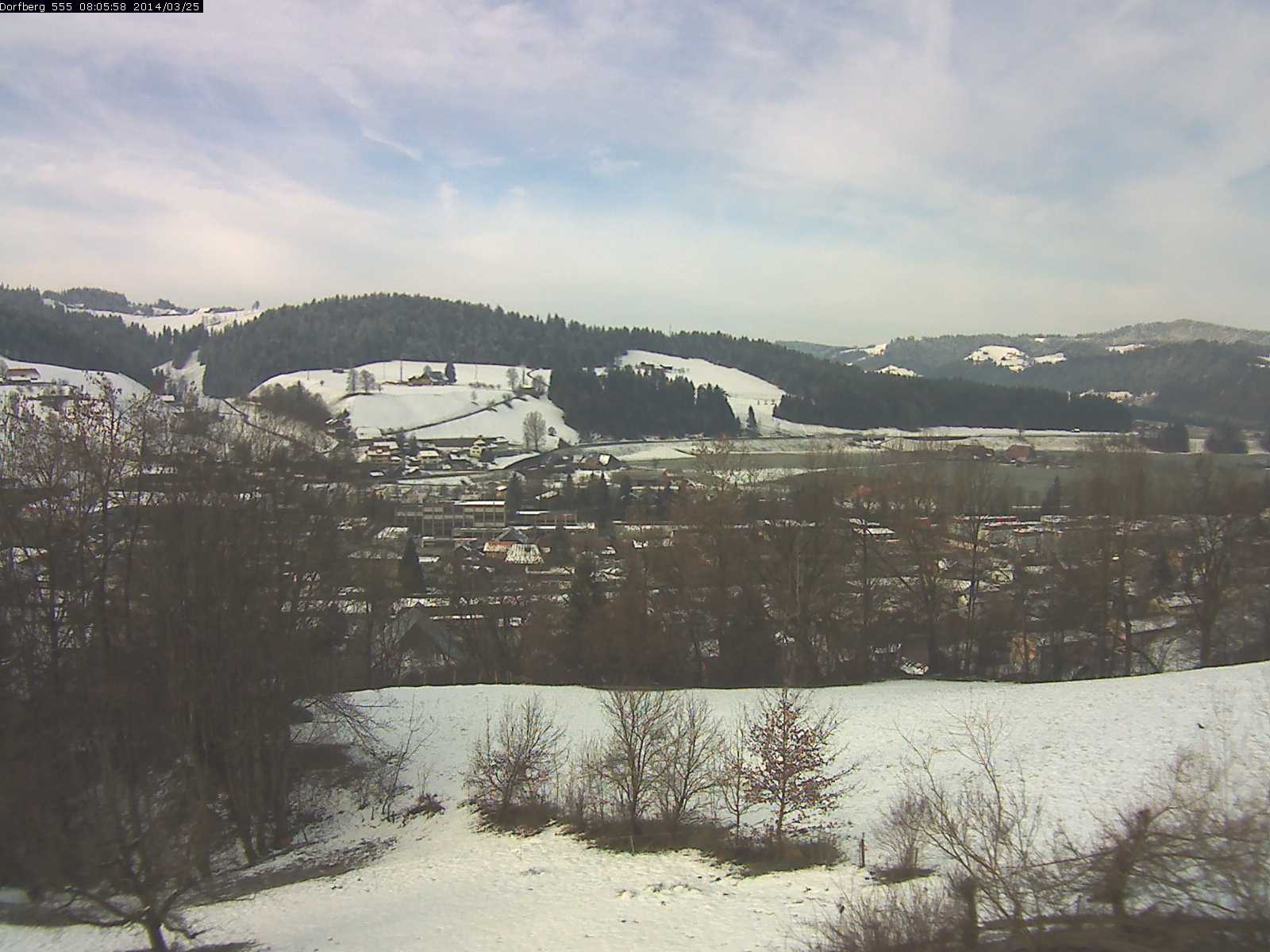 Webcam-Bild: Aussicht vom Dorfberg in Langnau 20140325-080600