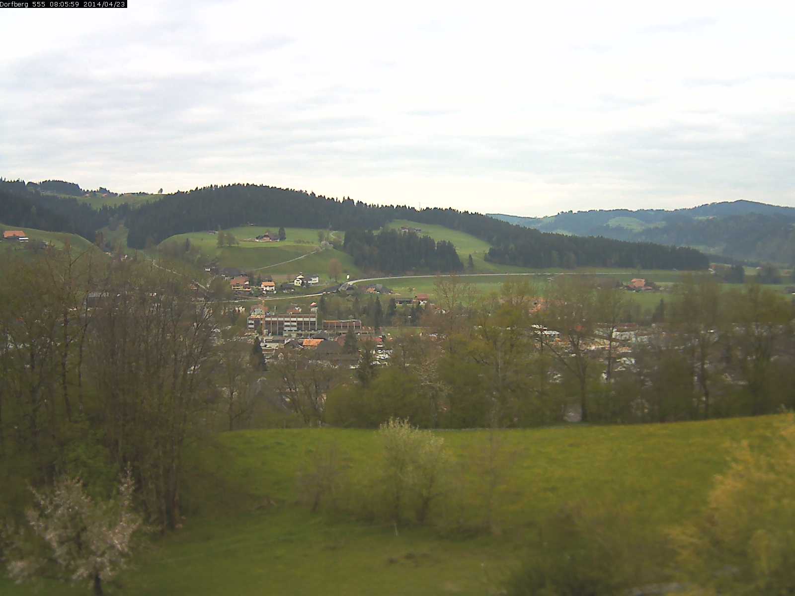 Webcam-Bild: Aussicht vom Dorfberg in Langnau 20140423-080600