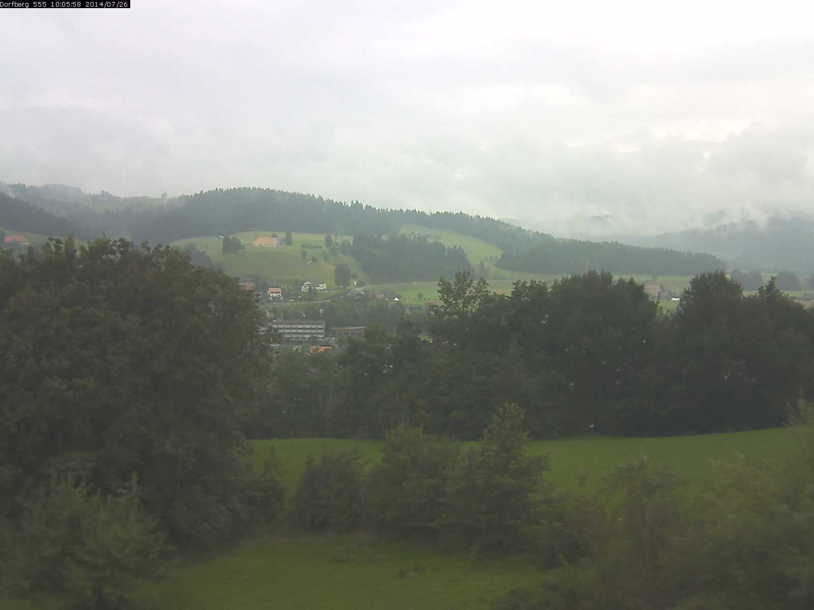 Webcam-Bild: Aussicht vom Dorfberg in Langnau 20140726-100600