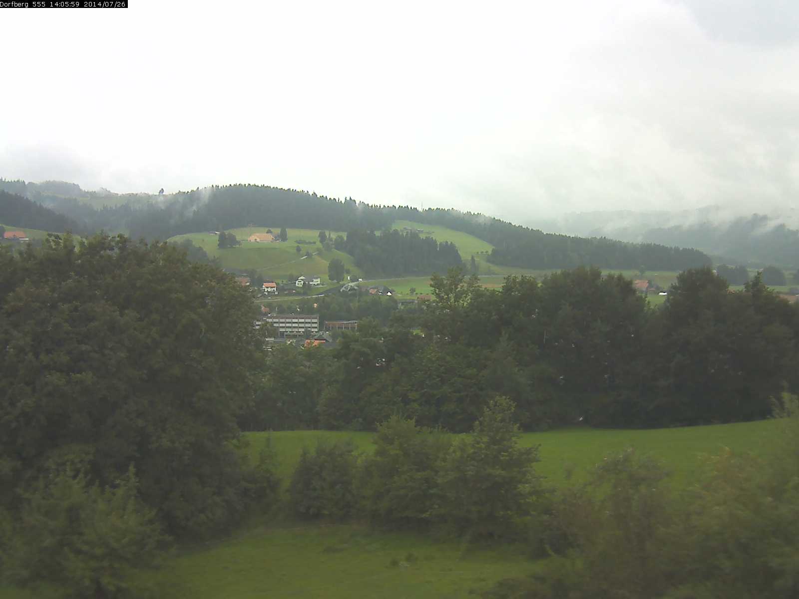 Webcam-Bild: Aussicht vom Dorfberg in Langnau 20140726-140600