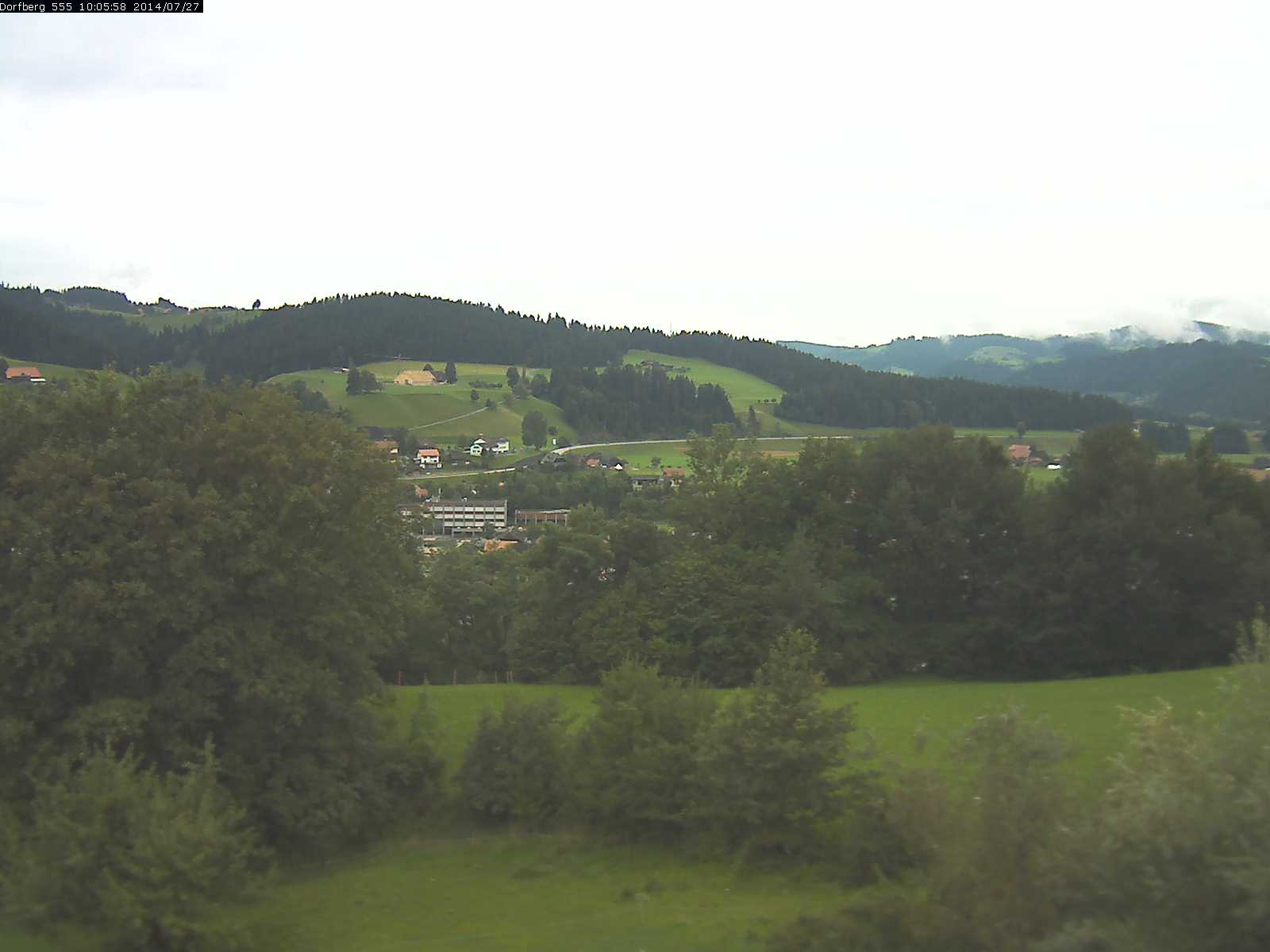 Webcam-Bild: Aussicht vom Dorfberg in Langnau 20140727-100600