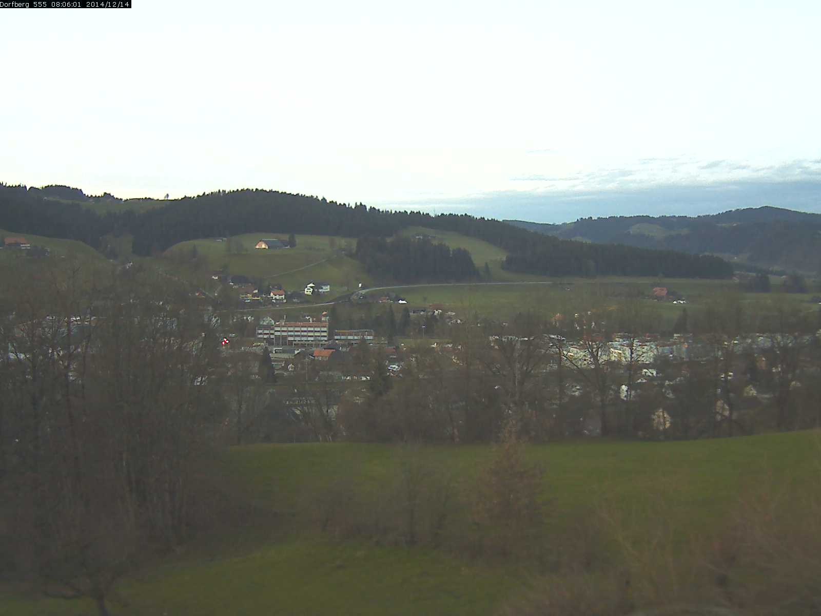 Webcam-Bild: Aussicht vom Dorfberg in Langnau 20141214-080601