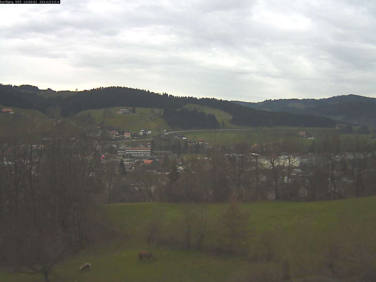 Webcam-Bild: Aussicht vom Dorfberg in Langnau 20141214-160601