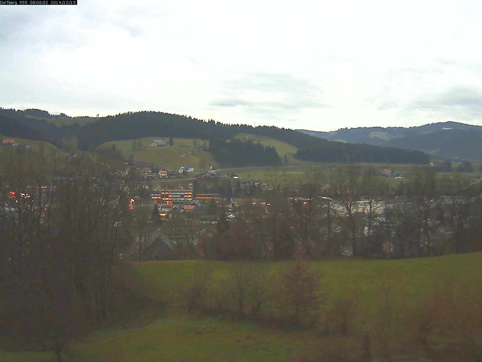 Webcam-Bild: Aussicht vom Dorfberg in Langnau 20141215-080601