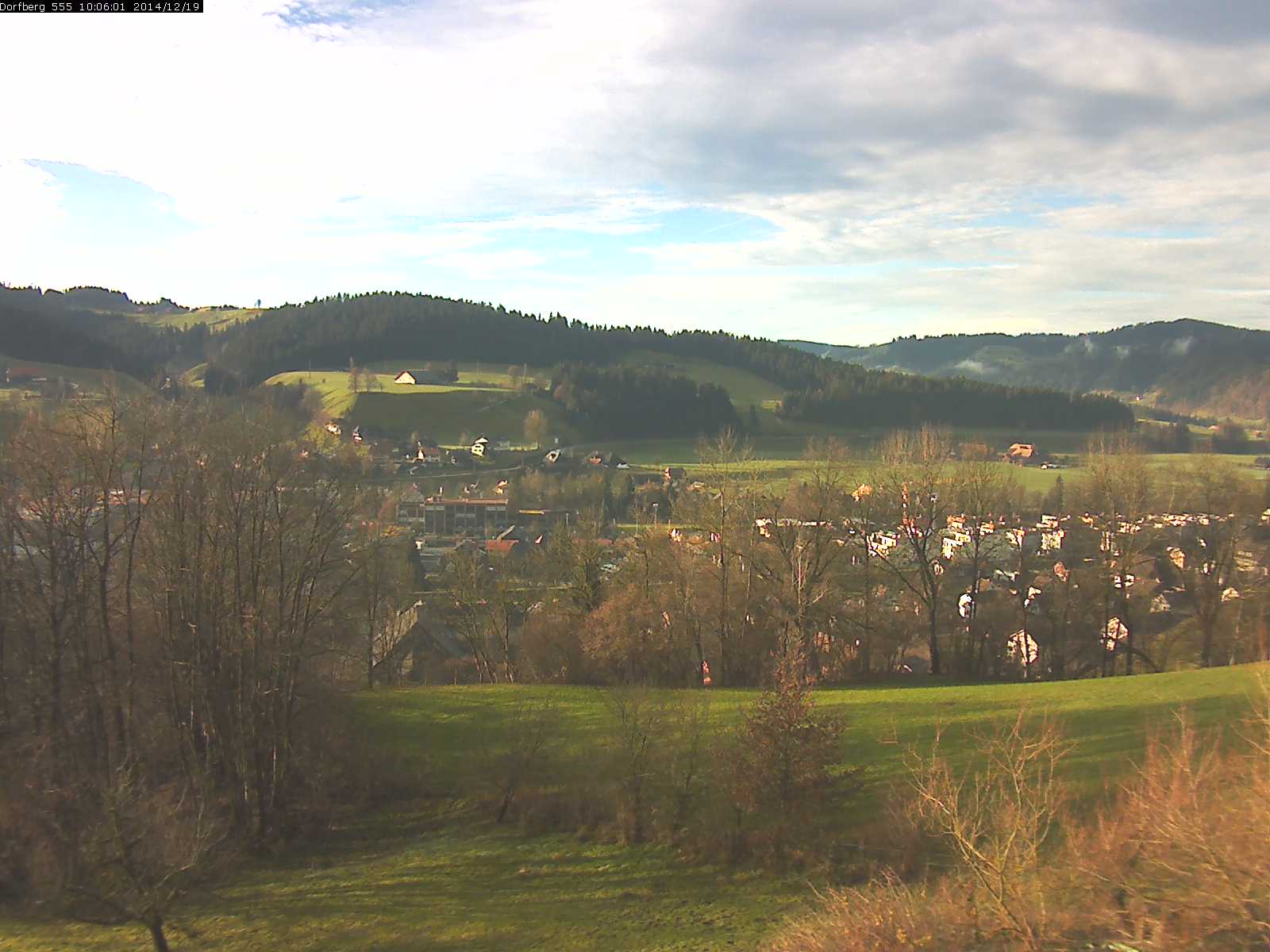 Webcam-Bild: Aussicht vom Dorfberg in Langnau 20141219-100601