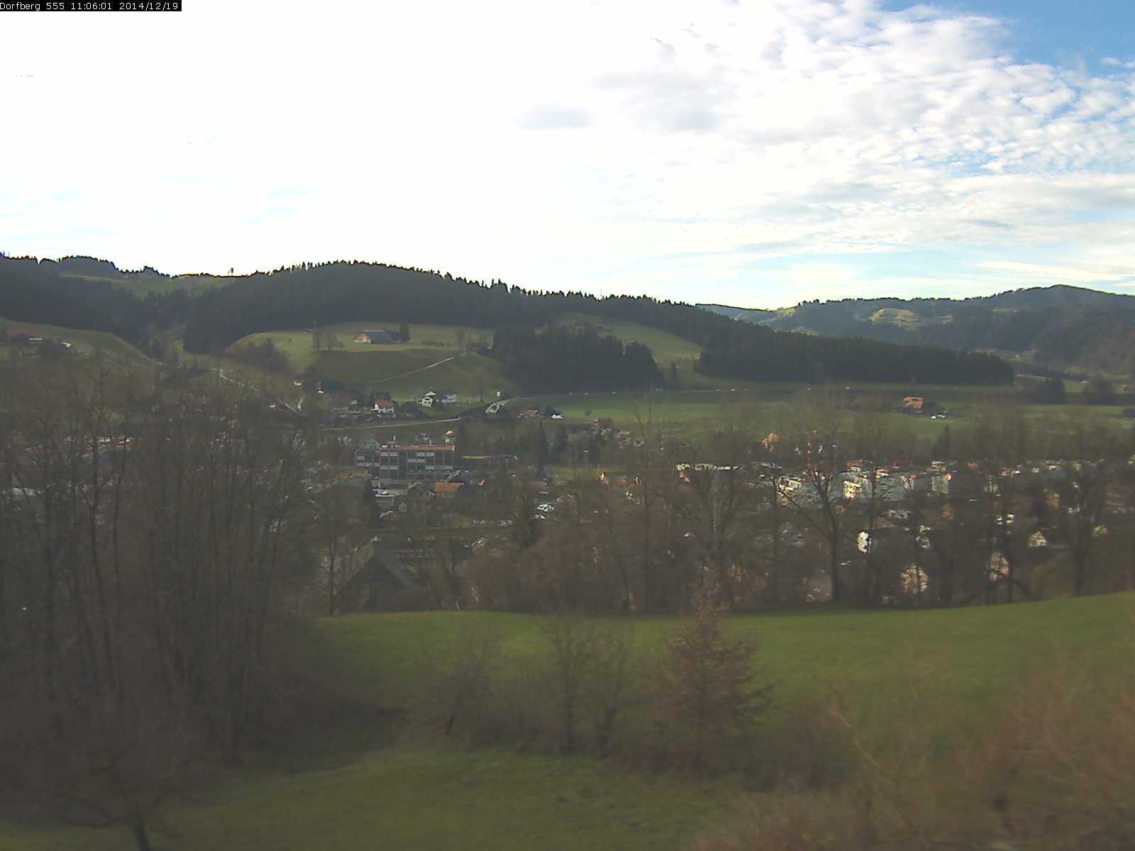 Webcam-Bild: Aussicht vom Dorfberg in Langnau 20141219-110601