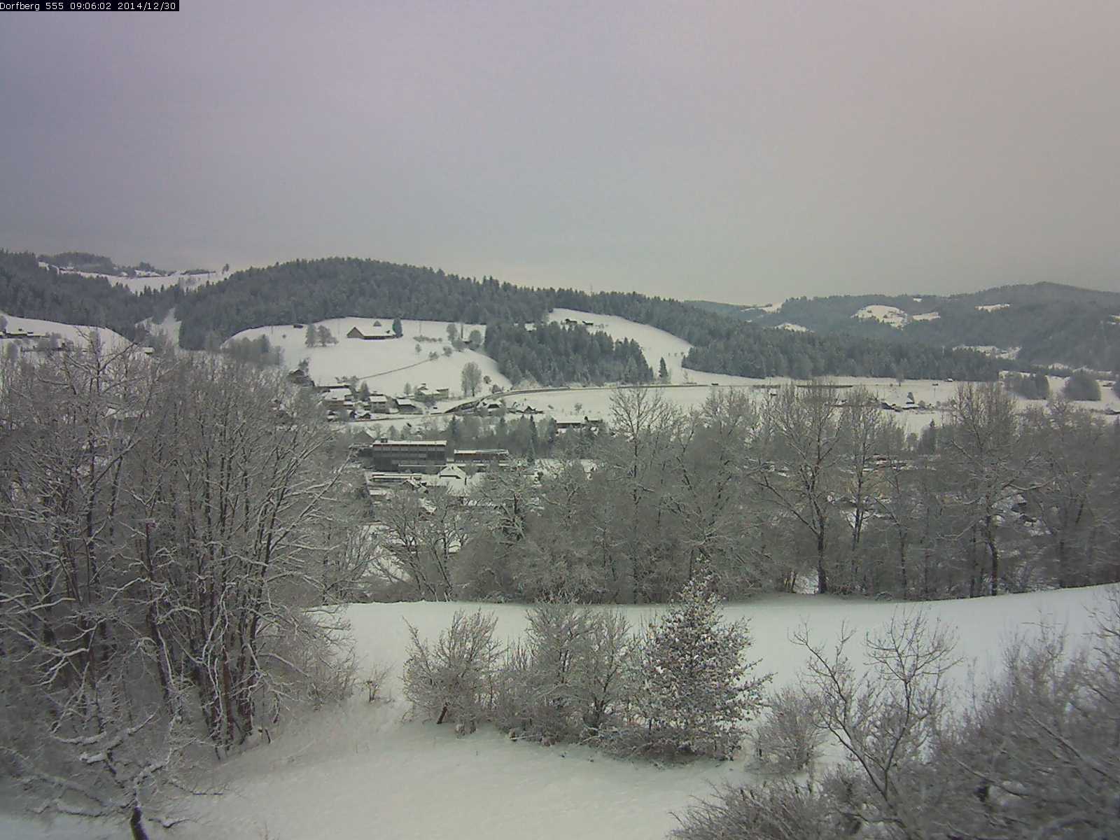 Webcam-Bild: Aussicht vom Dorfberg in Langnau 20141230-090602