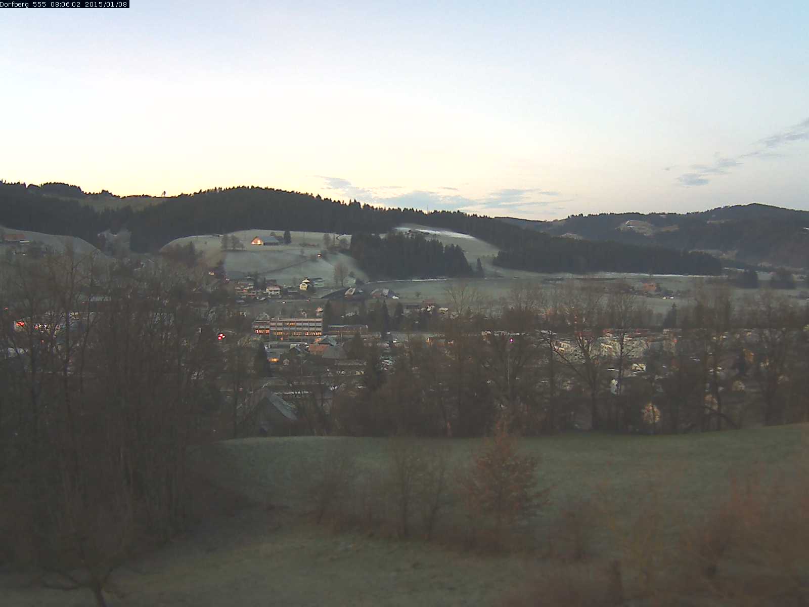 Webcam-Bild: Aussicht vom Dorfberg in Langnau 20150108-080602