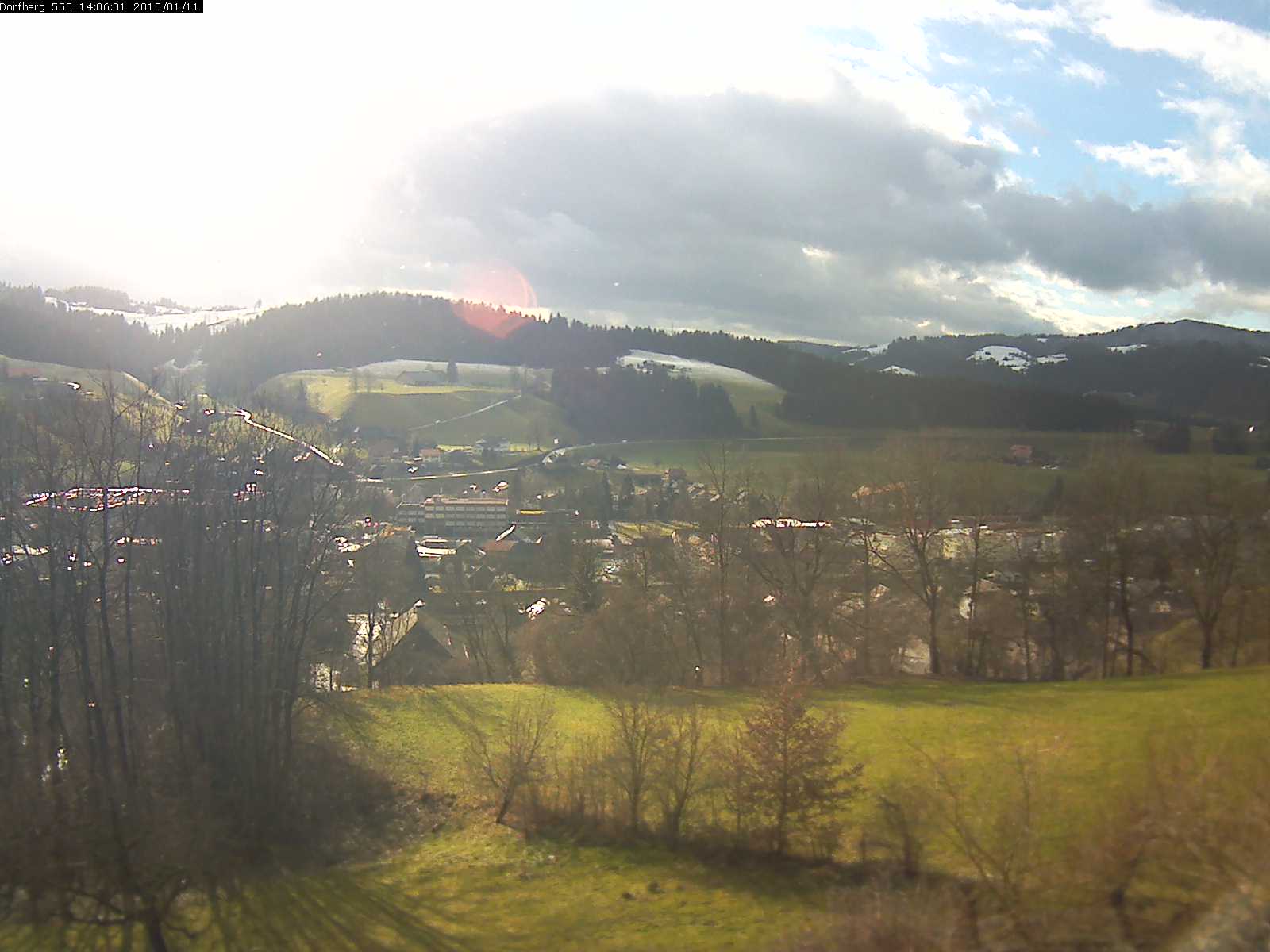 Webcam-Bild: Aussicht vom Dorfberg in Langnau 20150111-140601