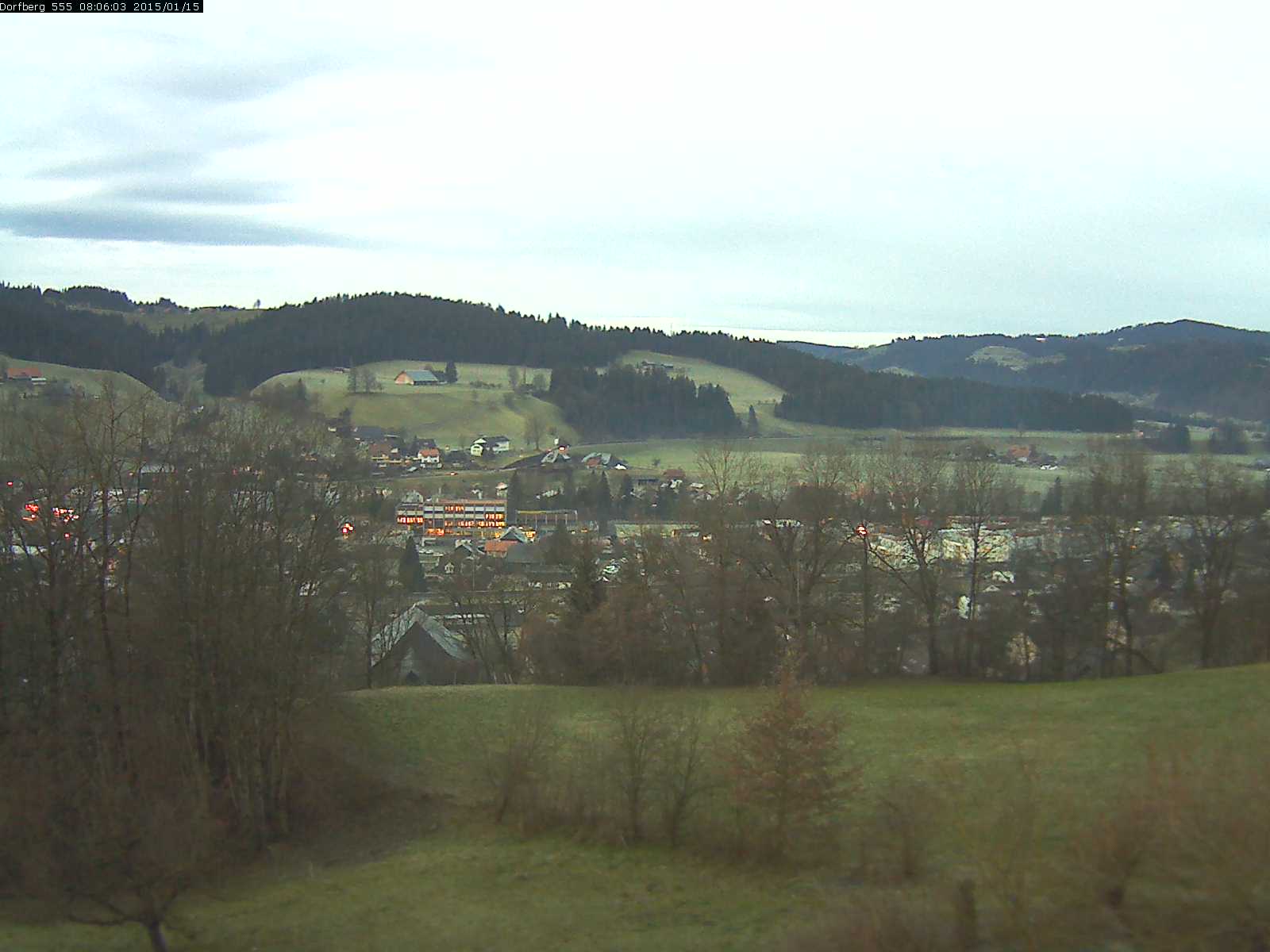 Webcam-Bild: Aussicht vom Dorfberg in Langnau 20150115-080601
