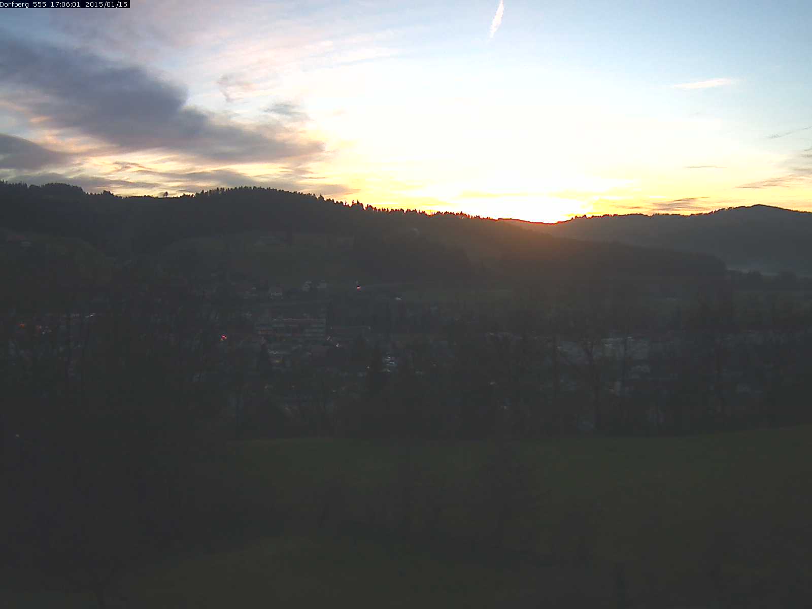 Webcam-Bild: Aussicht vom Dorfberg in Langnau 20150115-170601