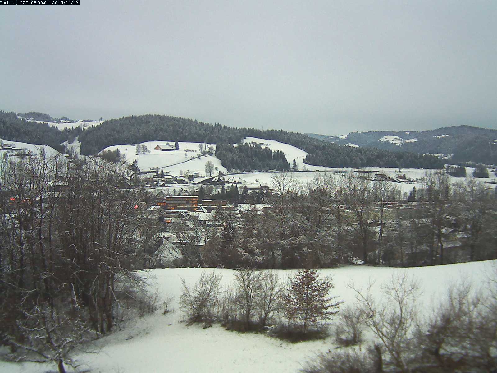 Webcam-Bild: Aussicht vom Dorfberg in Langnau 20150119-080601