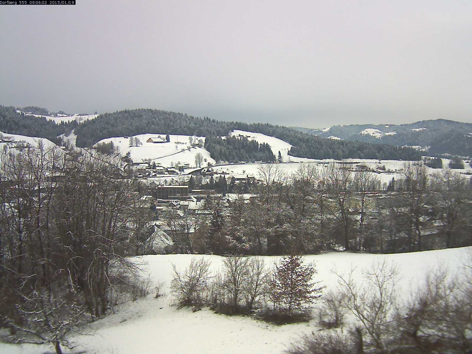 Webcam-Bild: Aussicht vom Dorfberg in Langnau 20150119-090601