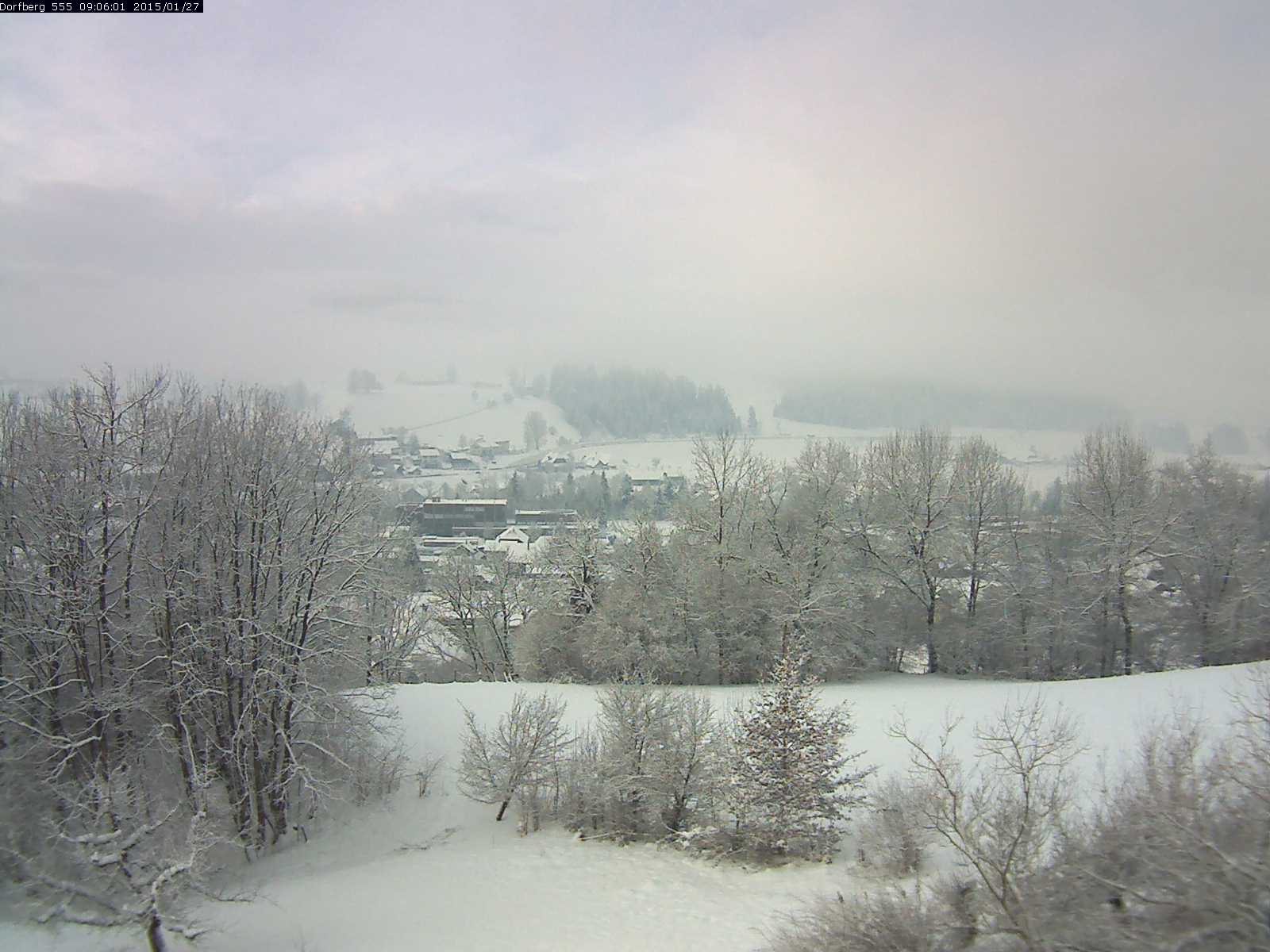 Webcam-Bild: Aussicht vom Dorfberg in Langnau 20150127-090601