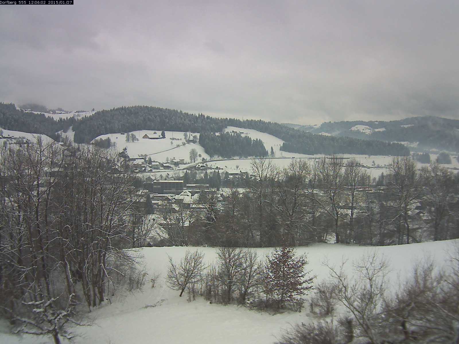 Webcam-Bild: Aussicht vom Dorfberg in Langnau 20150127-120602