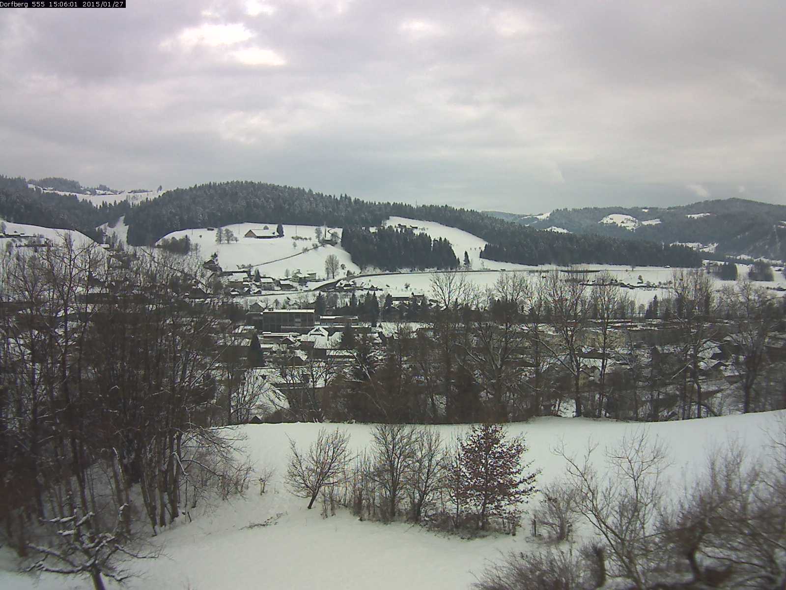 Webcam-Bild: Aussicht vom Dorfberg in Langnau 20150127-150601