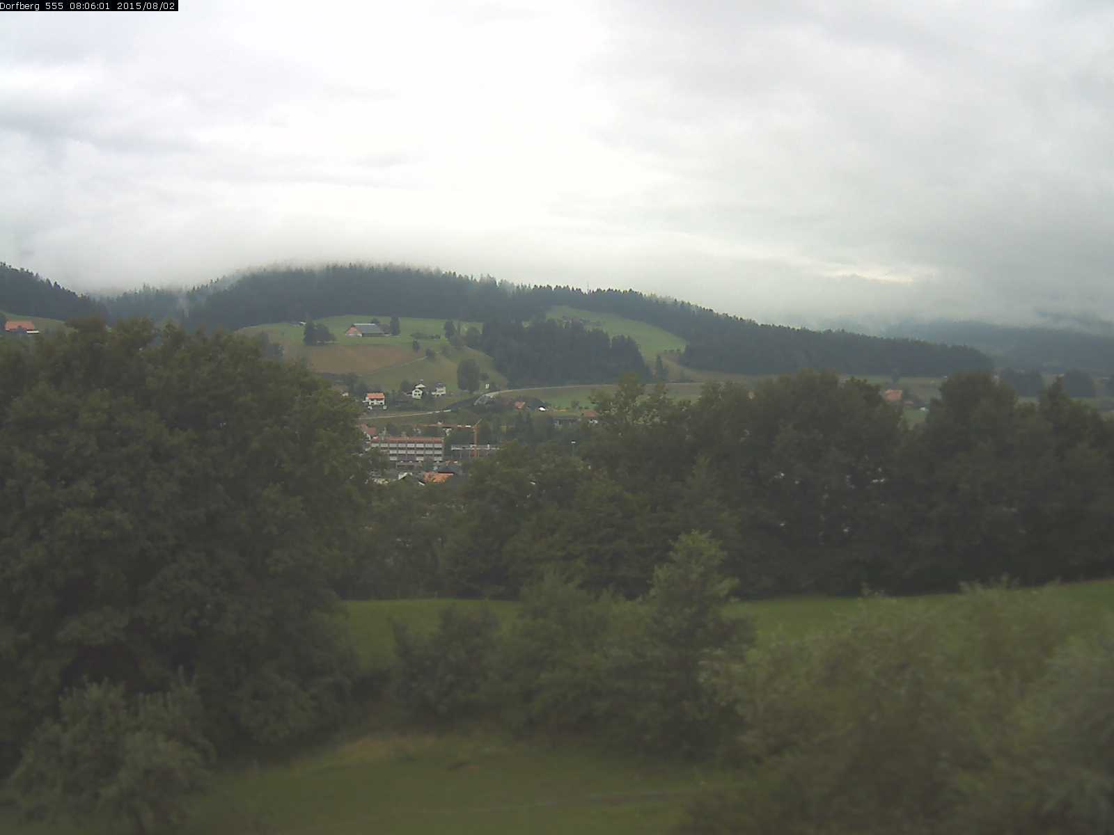 Webcam-Bild: Aussicht vom Dorfberg in Langnau 20150802-080601