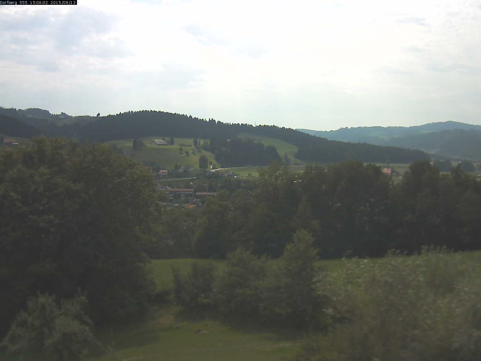 Webcam-Bild: Aussicht vom Dorfberg in Langnau 20150813-150601