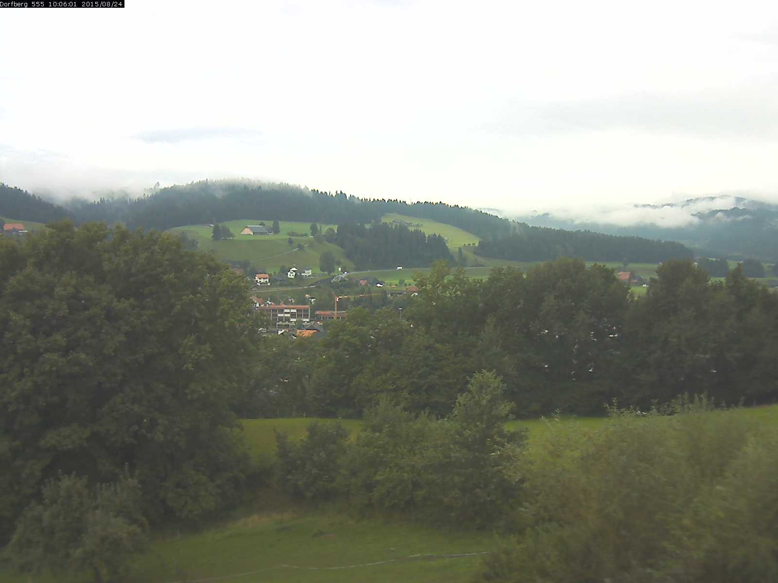 Webcam-Bild: Aussicht vom Dorfberg in Langnau 20150824-100601