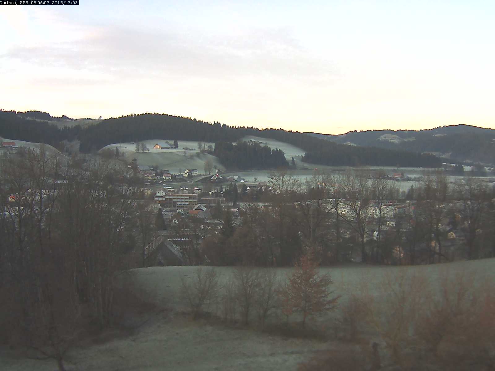 Webcam-Bild: Aussicht vom Dorfberg in Langnau 20151203-080601