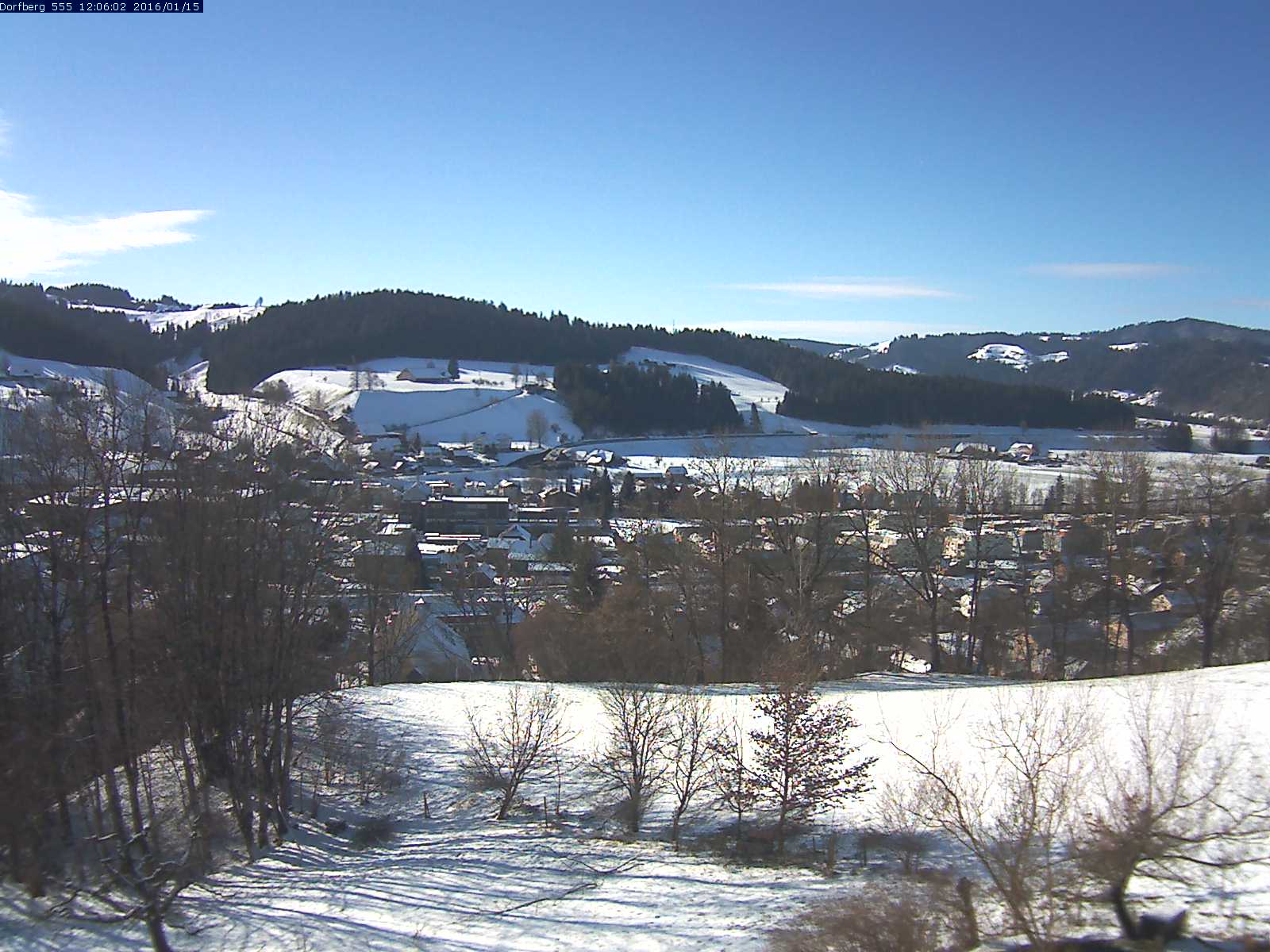 Webcam-Bild: Aussicht vom Dorfberg in Langnau 20160115-120601