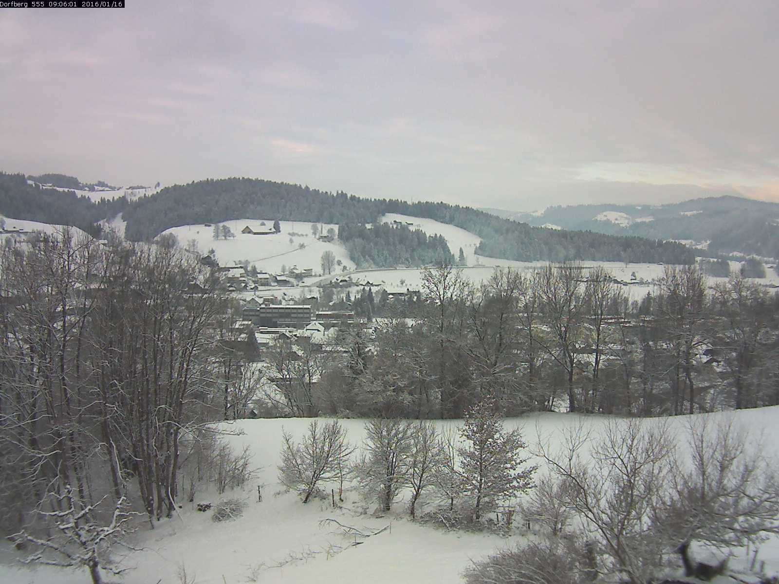 Webcam-Bild: Aussicht vom Dorfberg in Langnau 20160116-090601