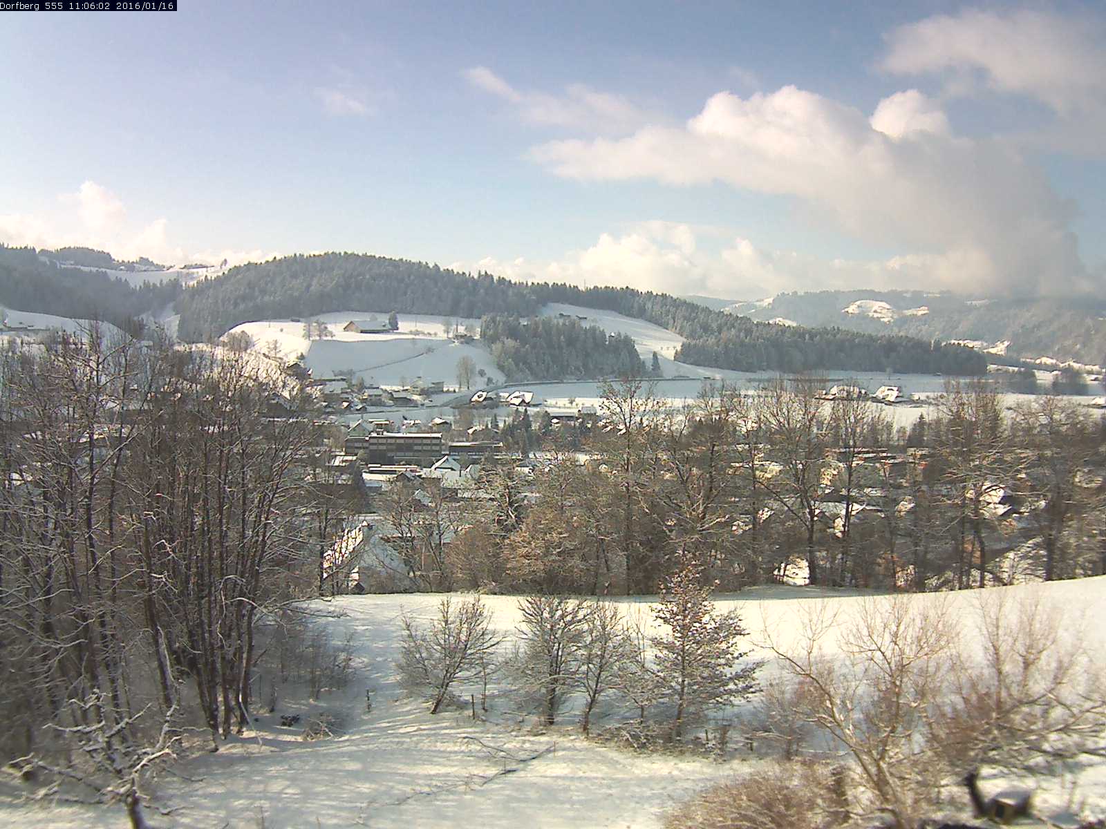 Webcam-Bild: Aussicht vom Dorfberg in Langnau 20160116-110601