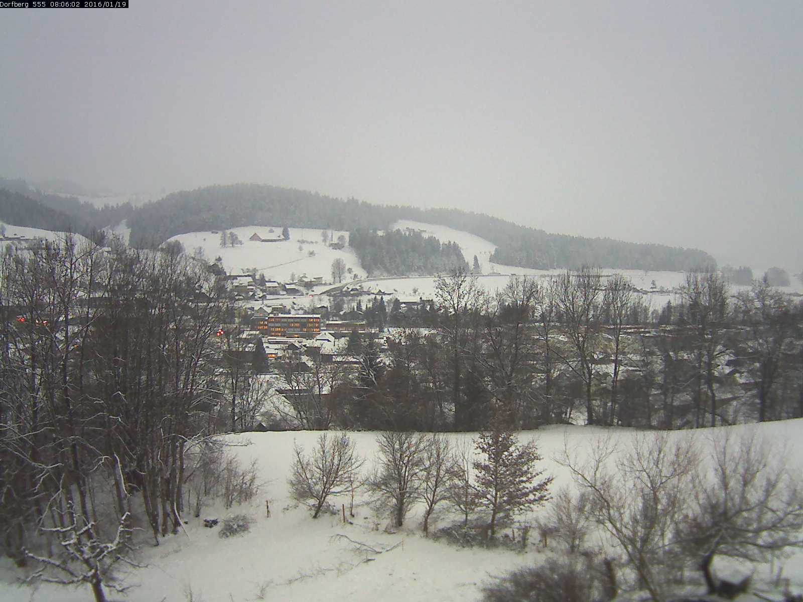 Webcam-Bild: Aussicht vom Dorfberg in Langnau 20160119-080601